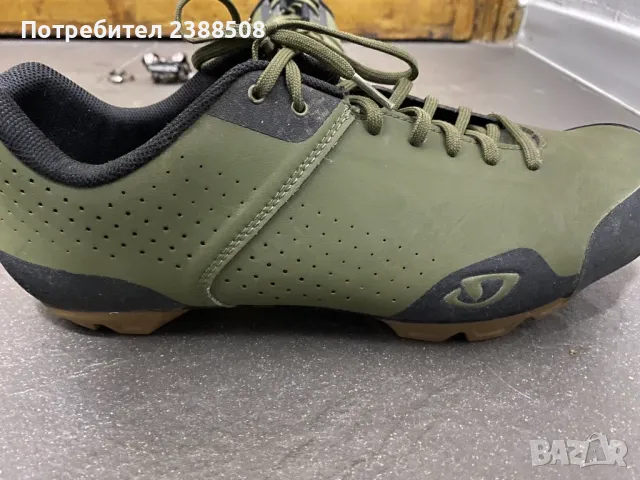 Вело обувки Giro Privateer Lace 47 и педали Shimano spd 520, снимка 1