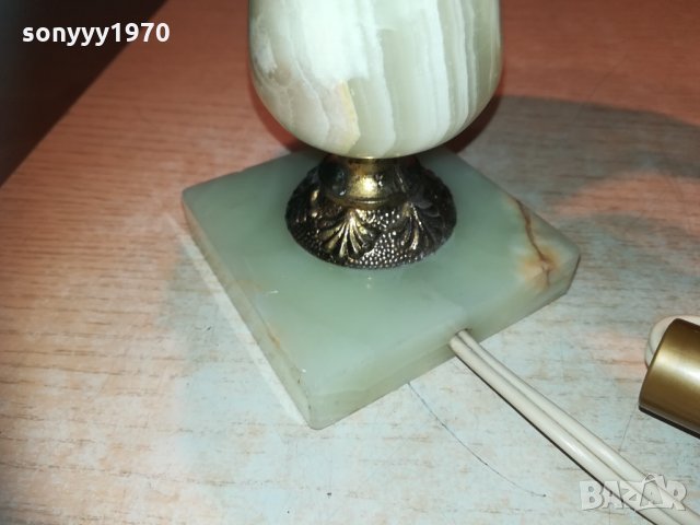 нощна лампа-мрамор-франция 1602211119, снимка 8 - Колекции - 31832987