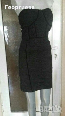 Нова френска черна рокля👗🍀М,L👗🍀арт.1067, снимка 4 - Рокли - 29731366