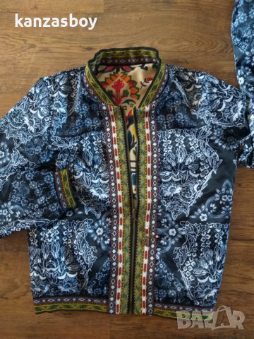 Desigual Women's Suiza Woven Jacket - страхотно двулицево яке КАТО НОВО, снимка 6 - Якета - 39971902