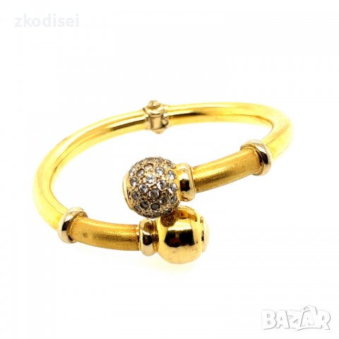 Златна дамска гривна 28,97гр. диаметър:7,0см. 18кр. проба:750 модел:4533-3