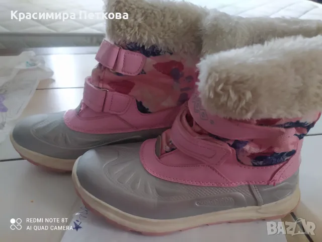 Детски ботушки, тип апрески 34 номер, снимка 2 - Детски боти и ботуши - 48326425
