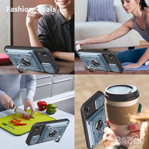 Нов удобен калъф / кейс за iPhone 13 / XR 6,1 инча Айфон с стойка Държач, снимка 6 - Калъфи, кейсове - 37895519