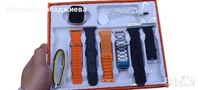 Смарт часовник 7 в 1 Ultra, 49mm, 2.13 infinite display - Перфектният избор за стил и функционалност, снимка 2 - Смарт часовници - 48265560