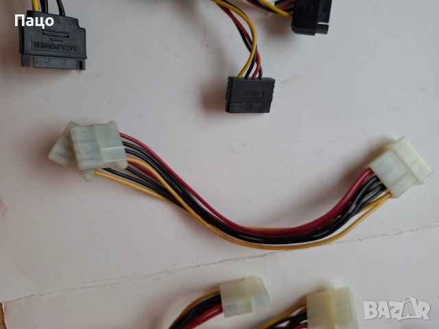 Захранващи SATA кабели  8 Броя/, снимка 8 - Кабели и адаптери - 52897782
