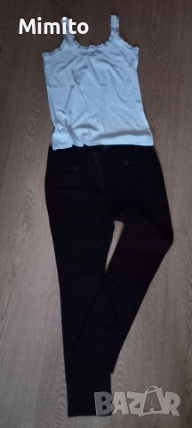 Сет панталон и потник рипс с дантела, снимка 2 - Комплекти - 37724968