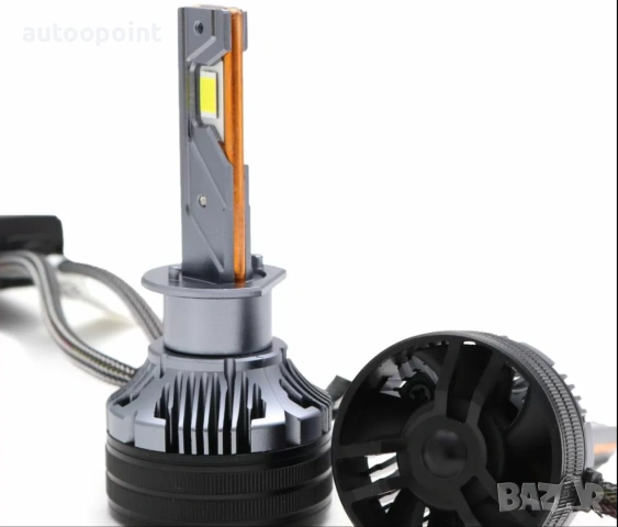 Лед крушки - Led система H1 Streetech модел STN1 за фарове - 170 000 Лукса, 65W - Canbus 6000K , снимка 3 - Аксесоари и консумативи - 53981733