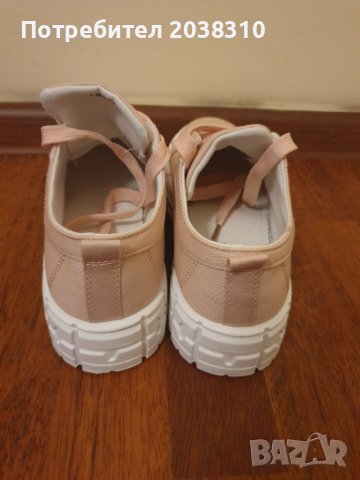 Розови дамски кецове, снимка 3 - Кецове - 38285927