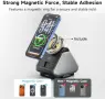Minthouz 3в1 Qi2 MagSafe станция за iPhone и Apple Watch, снимка 4