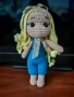 Плетени кукли на една кука. Размери между 20 см и 30 см, снимка 4