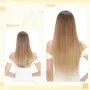 Телени екстеншъни S-noilite от 100% естествена Remy коса, снимка 5