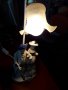 Ретро порцеланова нощна лампа , снимка 7