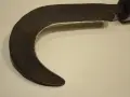 Стар  кован инструмент - косер, снимка 2