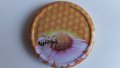 Атрактивни капачки за стъклени буркани с пчелен мед 720 мл Цена 0,15 лв, снимка 16