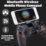 Безжичен геймпад за игри T6,Bluetooth 4.0,джойстик за смарт телефон/таблет/телевизор,приемник/PC/PS3, снимка 2