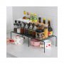 2871 Органайзер рафт за кухненски шкаф, метален, 31 х 26 х 13 см., снимка 15