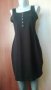 Черна рокля тип сукман, от памучно трико👗🍀M/L,L👗🍀арт.4192, снимка 1