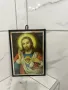 Стара картина Икона / Свети образ на Иисус, снимка 6