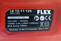 FLEX LE 15-11 125 - Машина за шлайфане на бетон с диамантен диск, снимка 8