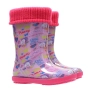 39,90лева (20,40euro) Размери 20до35 номер, WATERPROOF, ВОДО-УСТОЙЧИВИ, DEMAR Детски ботуши ПРИНЦЕСИ, снимка 1