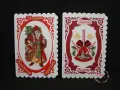 Ръчно бродирани коледни картички , снимка 4