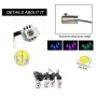 Интериорна RGB LED светлина с дистанционно и приложение, снимка 4