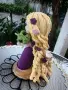 Рапунцел / Rapunzel  Плетена кукла, снимка 7
