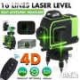 4D Лазерен Нивелир с 16 Линии, самонивелиращ се, снимка 1