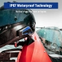 ЧИСТО НОВ LEXIN B4FM Bluetooth интерком / слушалка за каска 10 водача, IP67, шумопотискане, радио, снимка 2