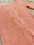 Дамски пуловер цвят корал, снимка 2