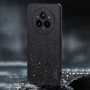 Realme 14 Pro 5G Удароустойчив Wood Texture PU Leather/ Coated PC TPU Кожен Калъф и Протектор, снимка 6