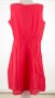 Розова лятна памучна рокля без ръкави марка Tatuum , снимка 3