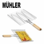 Скара за барбекю за риба Muhler, 27x26.5x50.5cm, снимка 2