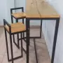 Бар плот индустриален стил, снимка 8