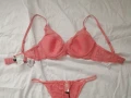 Нов комплект дантелен сутиен 75 C и прашки р-р M, снимка 14