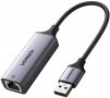 UGREEN USB 3.0 LAN адаптер 10/100/1000 Mbps, USB to RJ45 Ethernet, ASIX 88179, снимка 1