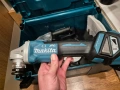 Акумулаторен безчетков ъглошлайф флек Макита Makita DGA513 с макпак 3 Makpac 3 (чисто нов), снимка 4