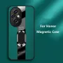 Honor 200 / 90 / 90 Lite / PORSCHE Кожен кейс калъф гръб с магнитен пръстен, снимка 2