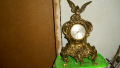 Стар каминен часовник - механичен, снимка 1 - Антикварни и старинни предмети - 44635299