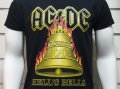 Нова мъжка тениска с дигитален печат на музикалната група AC/DC - Hells Bells, снимка 8