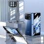 Прозрачен калъф GKK за Xiaomi Mix Fold 4 5G с Магнитна защита за пантата - PC+Стъкло, Стойка, Вкл. П, снимка 9