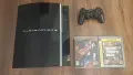 PlayStation 3 (PS3) Fat 120GB + Хак (HEN) + 2 игри и контролер, снимка 1