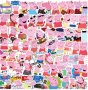 50 бр peppa pig пепа пиг самозалепващи лепенки стикери за украса декор картонена торта и др, снимка 1 - Други - 28822153