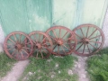 Дървени колела , снимка 1