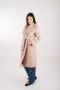 Дамско Палто James coat - Нюд, снимка 2