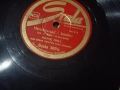 Стара грамофонна плоча от първите., снимка 2