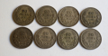 Лот монети от 20 лева 1930 година - сребро, снимка 1