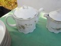 Български порцелан супник,чайник,чинии и др 19 части, снимка 3