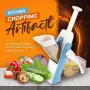 Мултифункционален чопър Spring Slicer за рязане на плодове и зеленчуци с контейнерче , снимка 1