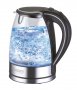 Стъклена ел. кана за вода 1,7 л. CR 1239 , снимка 1 - Кани - 31415328